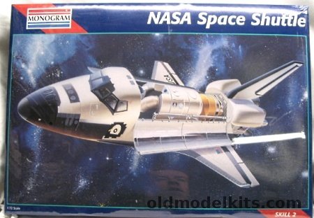 Monogram 1/72 NASA Space Shuttle Enterprise / Columbia / Discovery / Challenger / Atlantis, 5904 plastic model kit
